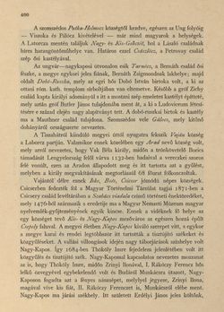 Image of the Page - 400 - in Az Osztrák-Magyar Monarchia írásban és képben - Magyarország V (II), Volume 21