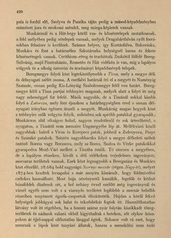 Image of the Page - 420 - in Az Osztrák-Magyar Monarchia írásban és képben - Magyarország V (II), Volume 21