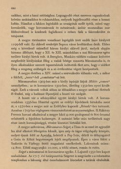 Bild der Seite - 444 - in Az Osztrák-Magyar Monarchia írásban és képben - Magyarország V (II), Band 21