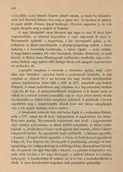 Bild der Seite - 446 - in Az Osztrák-Magyar Monarchia írásban és képben - Magyarország V (II), Band 21