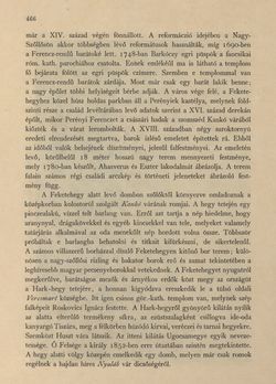 Bild der Seite - 466 - in Az Osztrák-Magyar Monarchia írásban és képben - Magyarország V (II), Band 21