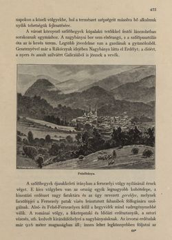 Image of the Page - 475 - in Az Osztrák-Magyar Monarchia írásban és képben - Magyarország V (II), Volume 21
