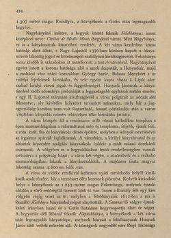 Image of the Page - 476 - in Az Osztrák-Magyar Monarchia írásban és képben - Magyarország V (II), Volume 21