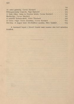 Image of the Page - XIV - in Az Osztrák-Magyar Monarchia írásban és képben - Magyarország VI, Volume 23/1