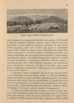 Image of the Page - 15 - in Az Osztrák-Magyar Monarchia írásban és képben - Magyarország VI, Volume 23/1