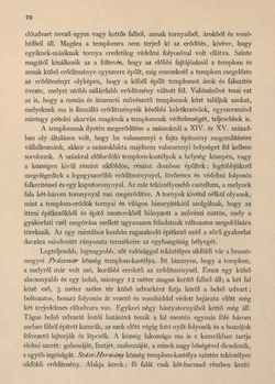 Bild der Seite - 70 - in Az Osztrák-Magyar Monarchia írásban és képben - Magyarország VI, Band 23/1