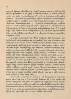 Bild der Seite - 86 - in Az Osztrák-Magyar Monarchia írásban és képben - Magyarország VI, Band 23/1