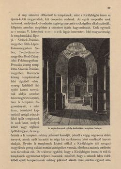 Bild der Seite - 87 - in Az Osztrák-Magyar Monarchia írásban és képben - Magyarország VI, Band 23/1