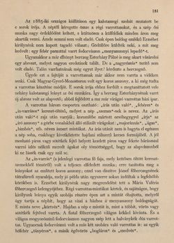 Image of the Page - 181 - in Az Osztrák-Magyar Monarchia írásban és képben - Magyarország VI, Volume 23/1