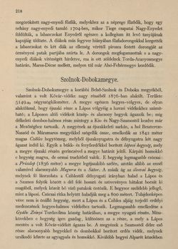Image of the Page - 218 - in Az Osztrák-Magyar Monarchia írásban és képben - Magyarország VI, Volume 23/1