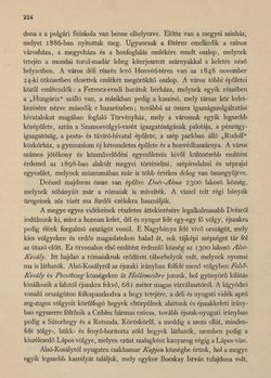 Bild der Seite - 224 - in Az Osztrák-Magyar Monarchia írásban és képben - Magyarország VI, Band 23/1