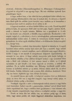 Bild der Seite - 270 - in Az Osztrák-Magyar Monarchia írásban és képben - Magyarország VI, Band 23/1