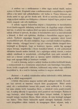 Image of the Page - 273 - in Az Osztrák-Magyar Monarchia írásban és képben - Magyarország VI, Volume 23/1