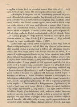 Bild der Seite - 444 - in Az Osztrák-Magyar Monarchia írásban és képben - Magyarország VI, Band 23/2