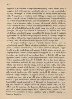 Bild der Seite - 474 - in Az Osztrák-Magyar Monarchia írásban és képben - Magyarország VI, Band 23/2