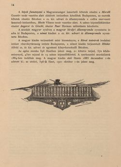 Image of the Page - 14 - in Az Osztrák-Magyar Monarchia írásban és képben - Magyarország VI, Volume 23/2