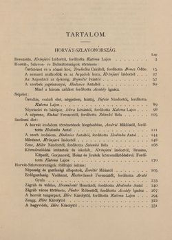 Bild der Seite - V - in Az Osztrák-Magyar Monarchia írásban és képben - Horvát-Szlavonország (1), Band 24/1