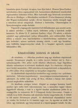 Bild der Seite - 170 - in Az Osztrák-Magyar Monarchia írásban és képben - Horvát-Szlavonország (1), Band 24/1