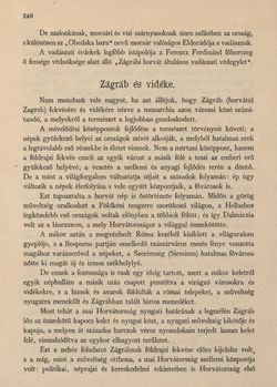Image of the Page - 240 - in Az Osztrák-Magyar Monarchia írásban és képben - Horvát-Szlavonország (1), Volume 24/1