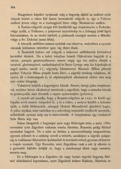 Image of the Page - 264 - in Az Osztrák-Magyar Monarchia írásban és képben - Horvát-Szlavonország (1), Volume 24/1