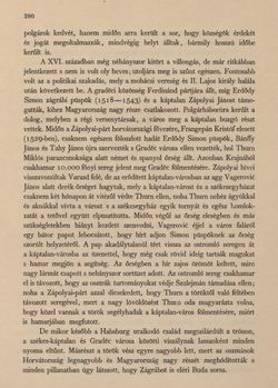 Image of the Page - 280 - in Az Osztrák-Magyar Monarchia írásban és képben - Horvát-Szlavonország (1), Volume 24/1