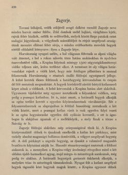 Bild der Seite - 420 - in Az Osztrák-Magyar Monarchia írásban és képben - Horvát-Szlavonország (2), Band 24/2