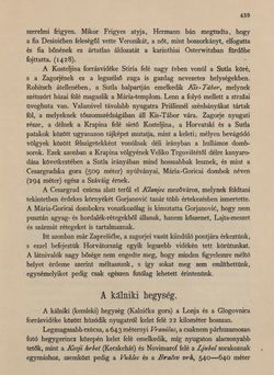 Image of the Page - 439 - in Az Osztrák-Magyar Monarchia írásban és képben - Horvát-Szlavonország (2), Volume 24/2