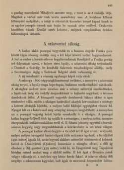 Image of the Page - 465 - in Az Osztrák-Magyar Monarchia írásban és képben - Horvát-Szlavonország (2), Volume 24/2
