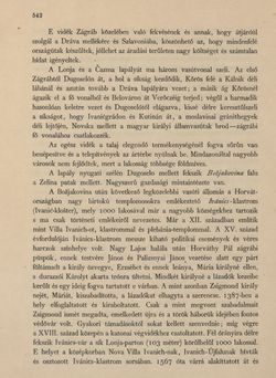 Image of the Page - 542 - in Az Osztrák-Magyar Monarchia írásban és képben - Horvát-Szlavonország (2), Volume 24/2