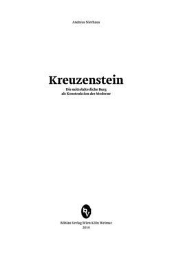 Bild der Seite - (000001) - in Kreuzenstein - Die mittelalterliche Burg als Konstruktion der Moderne