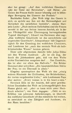 Image of the Page - 10 - in Zur Kritik der Weiblichkeit