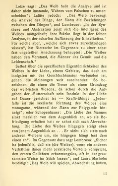 Bild der Seite - 11 - in Zur Kritik der Weiblichkeit