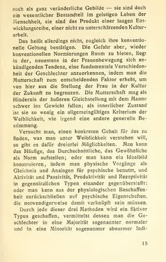 Bild der Seite - 15 - in Zur Kritik der Weiblichkeit