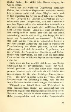 Bild der Seite - 23 - in Zur Kritik der Weiblichkeit