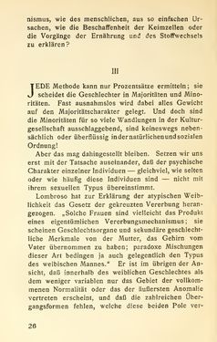Bild der Seite - 26 - in Zur Kritik der Weiblichkeit