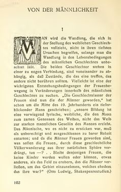 Image of the Page - 102 - in Zur Kritik der Weiblichkeit
