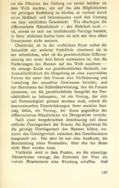 Bild der Seite - 137 - in Zur Kritik der Weiblichkeit