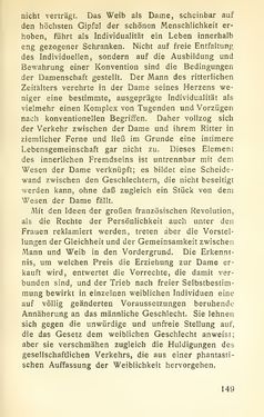 Image of the Page - 149 - in Zur Kritik der Weiblichkeit