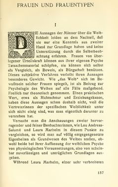 Image of the Page - 157 - in Zur Kritik der Weiblichkeit