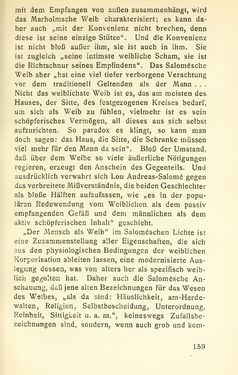 Bild der Seite - 159 - in Zur Kritik der Weiblichkeit