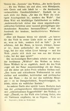 Image of the Page - 161 - in Zur Kritik der Weiblichkeit