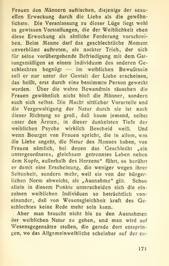 Bild der Seite - 171 - in Zur Kritik der Weiblichkeit