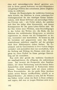 Image of the Page - 192 - in Zur Kritik der Weiblichkeit