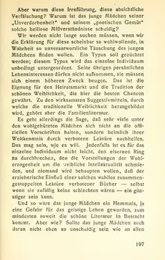 Bild der Seite - 197 - in Zur Kritik der Weiblichkeit