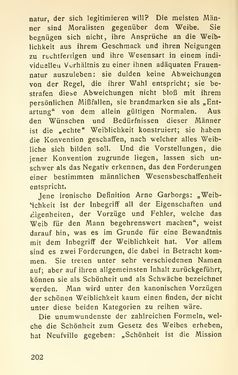 Bild der Seite - 202 - in Zur Kritik der Weiblichkeit