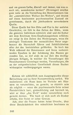 Image of the Page - 240 - in Zur Kritik der Weiblichkeit