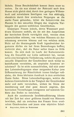 Image of the Page - 241 - in Zur Kritik der Weiblichkeit