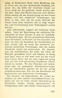 Bild der Seite - 247 - in Zur Kritik der Weiblichkeit