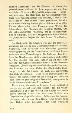 Bild der Seite - 258 - in Zur Kritik der Weiblichkeit