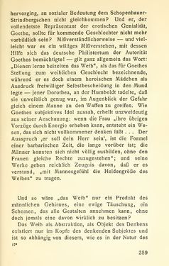 Image of the Page - 259 - in Zur Kritik der Weiblichkeit